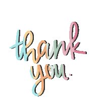 Thanks Thank You Sticker