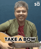 Take A Bow Musician GIF by SudeepAudio