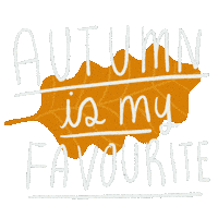 Fall Autumn Sticker