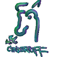 Rainbow Fire Sticker