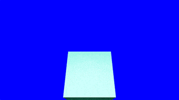 seeyoutmorra 3d blue orange explosion GIF