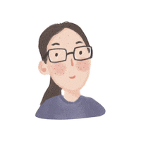 bemessy girl nerdy bemessy Sticker