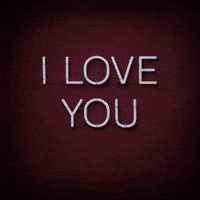 Glowing I Love You GIF by ANTONZA