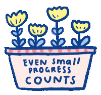 Flower Grow Sticker by byputy