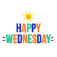 Wednesday Morning Sunshine Sticker by Jessica Lau