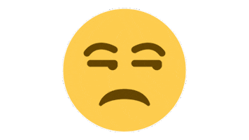 emojivid emoji emojivid smileys unamusedface Sticker