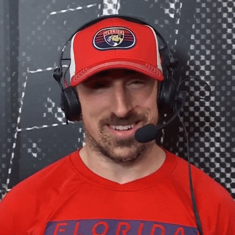 Brad Marchand Smile GIF by Florida Panthers
