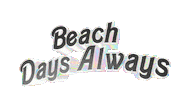 summer beach Sticker