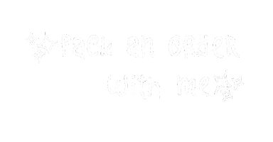 LadyBeeShop white order white text new order Sticker