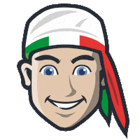 Nello Sticker by scuolapizzaioli