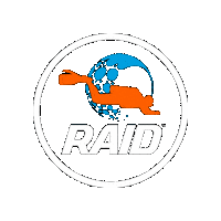 DiveRaid logo sticker diving scuba Sticker