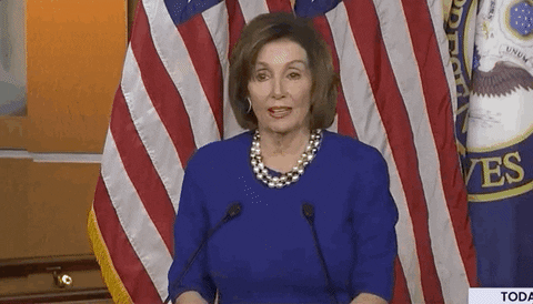 Nancy Pelosi Impeachment GIF by GIPHY News