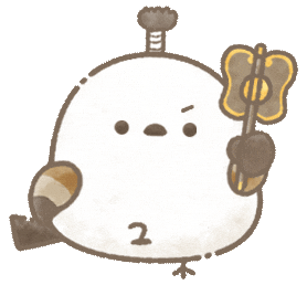 Bird 走る Sticker