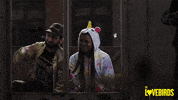 TheLovebirdsMovie fight love comedy punch GIF