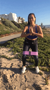 hipshakefitness booty bands GIF