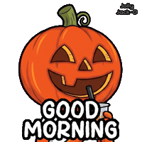 Good Morning Halloween Sticker by VeeFriends