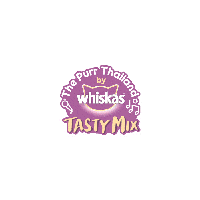 Whiskas_SEA giphyupload the purr thailand thepurrthailand Sticker