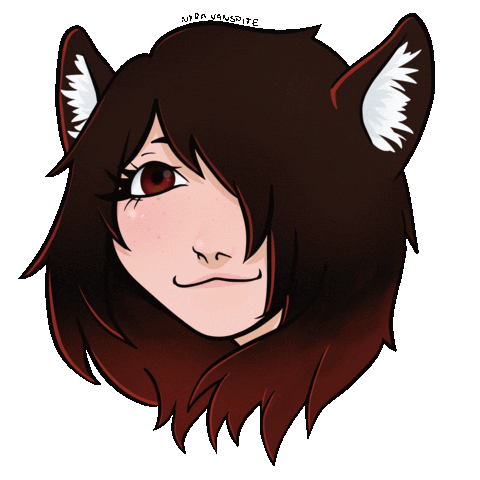 NYRAVANSPITE giphyupload cat nyravanspite nyraears Sticker