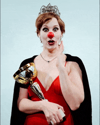 Makeup Blinking GIF by Red Nose Company