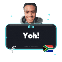 South Africa Telegram Sticker by TEAM AF