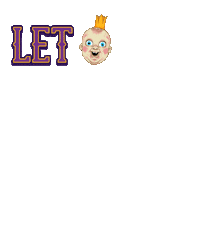 Mardi Gras King Cake Baby Sticker by New Orleans Pelicans