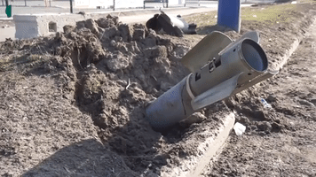 Crews Work to Remove Explosives After Reports of Deadly Strike in Kharkiv