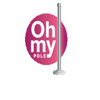 Ohmypole pole poledance exotic ohmy Sticker