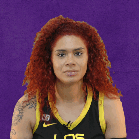 Los Angeles Sparks GIF by The Official Page of the Los Angeles Sparks