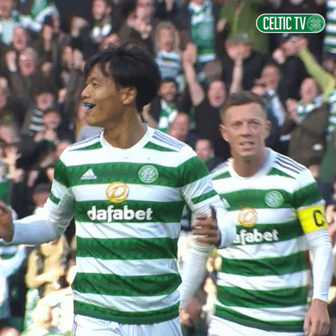 Celebration Goal GIF by Celtic Football Club