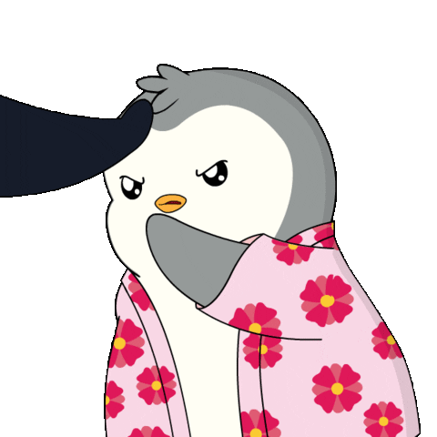 Angry Fight Sticker by Pudgy Penguins