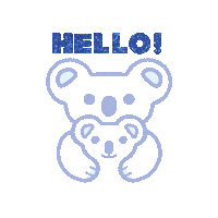 Cute Koala Sticker by VirCast medic