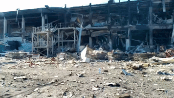 At Least One Killed as Odesa Shopping Center Destroyed in Strikes