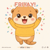 Friday Weekend GIF by Ollie & Lou