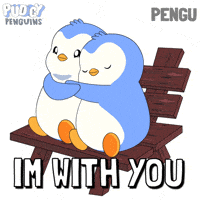 I Love You Hug GIF by Pudgy Penguins