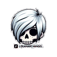 Punk Rock Halloween Sticker