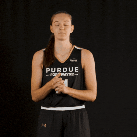 Womens Basketball Thumbs Up GIF by Purdue Fort Wayne Athletics