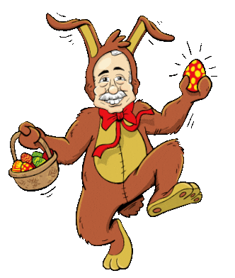 Bunny Easter Sticker by Ollie's