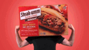 flexing oh yeah GIF by Steak-umm