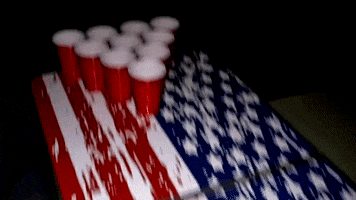 Beer Pong GIF by CLUBWAKA