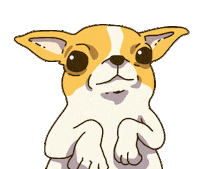 Animation Dog Sticker