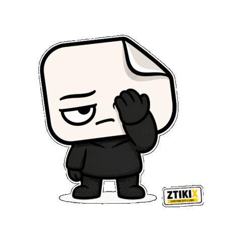 Frustrated Come On Sticker by ZTIKIX