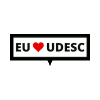 udesc love universidade estudar orgulho Sticker