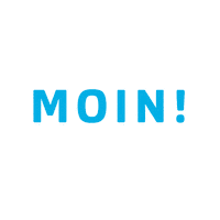 Moin Sticker by HOCHZWEI