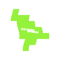 Pixel Hair Sticker by CryptoWorm