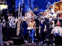 girls distort GIF by MFD