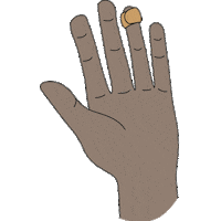 Hand Sticker by Nightingale Health