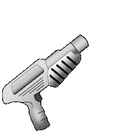 Phaser Sticker by Laserzone LaserTag