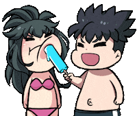 Ice Cream Summer Sticker by Jin