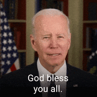 God Bless You All Democratic Party GIF by Joe Biden