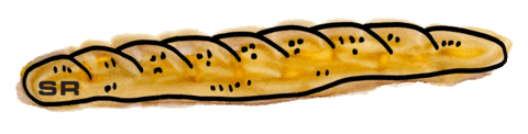 Sr Baguette Sticker by Sonia Rykiel